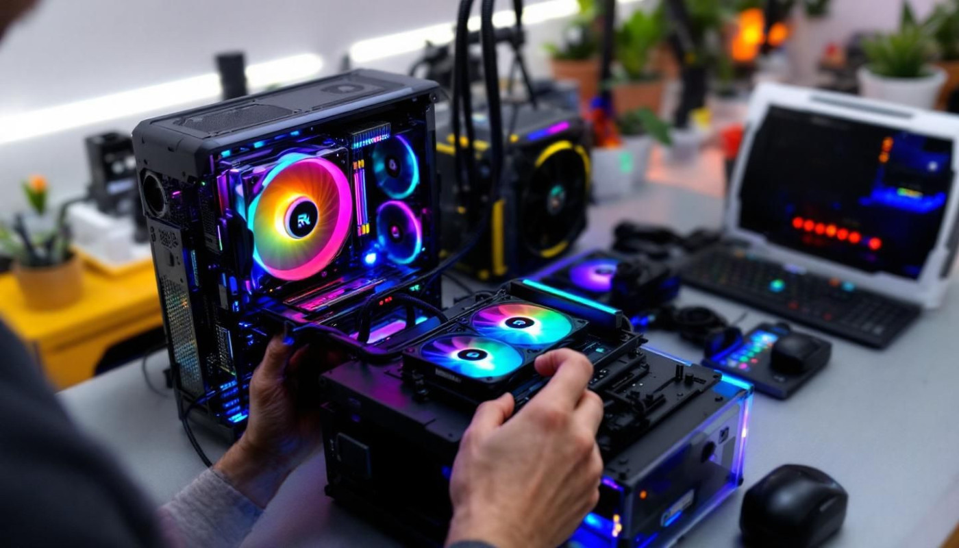 Comment le montage en direct révolutionne l'assemblage de PC personnalisés ?